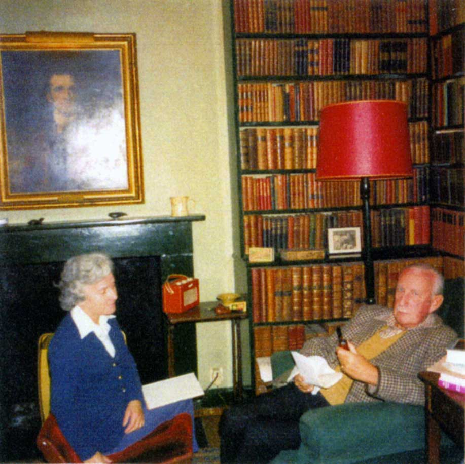 June and Rupert at home in Marske